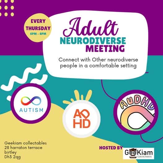 Adult Neurodiverse Meeting Group